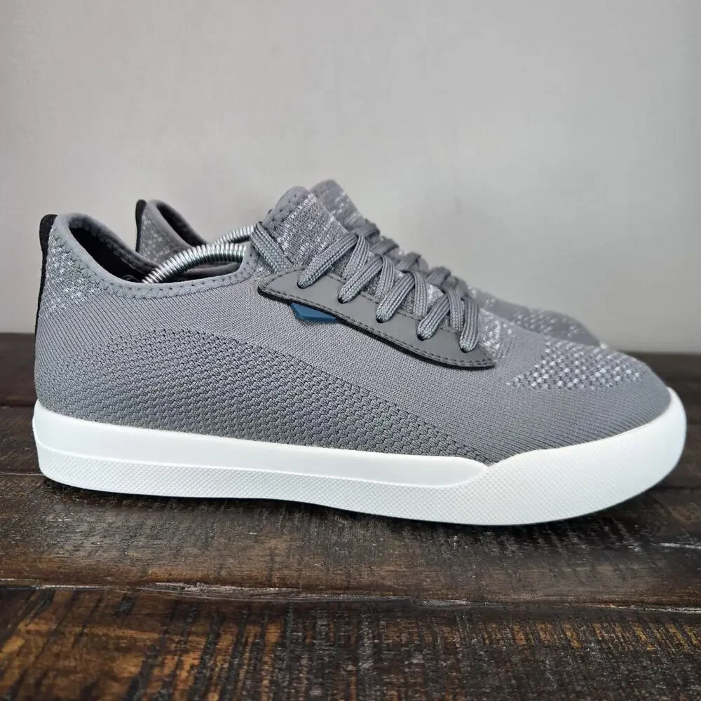 NEW Vessi Weekend Womens Size 9 Waterproof Shoes Sneaker Concrete Grey Mens 8